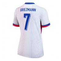 Frankrike Antoine Griezmann #7 Replika Bortatröja Dam EM 2024 Kortärmad